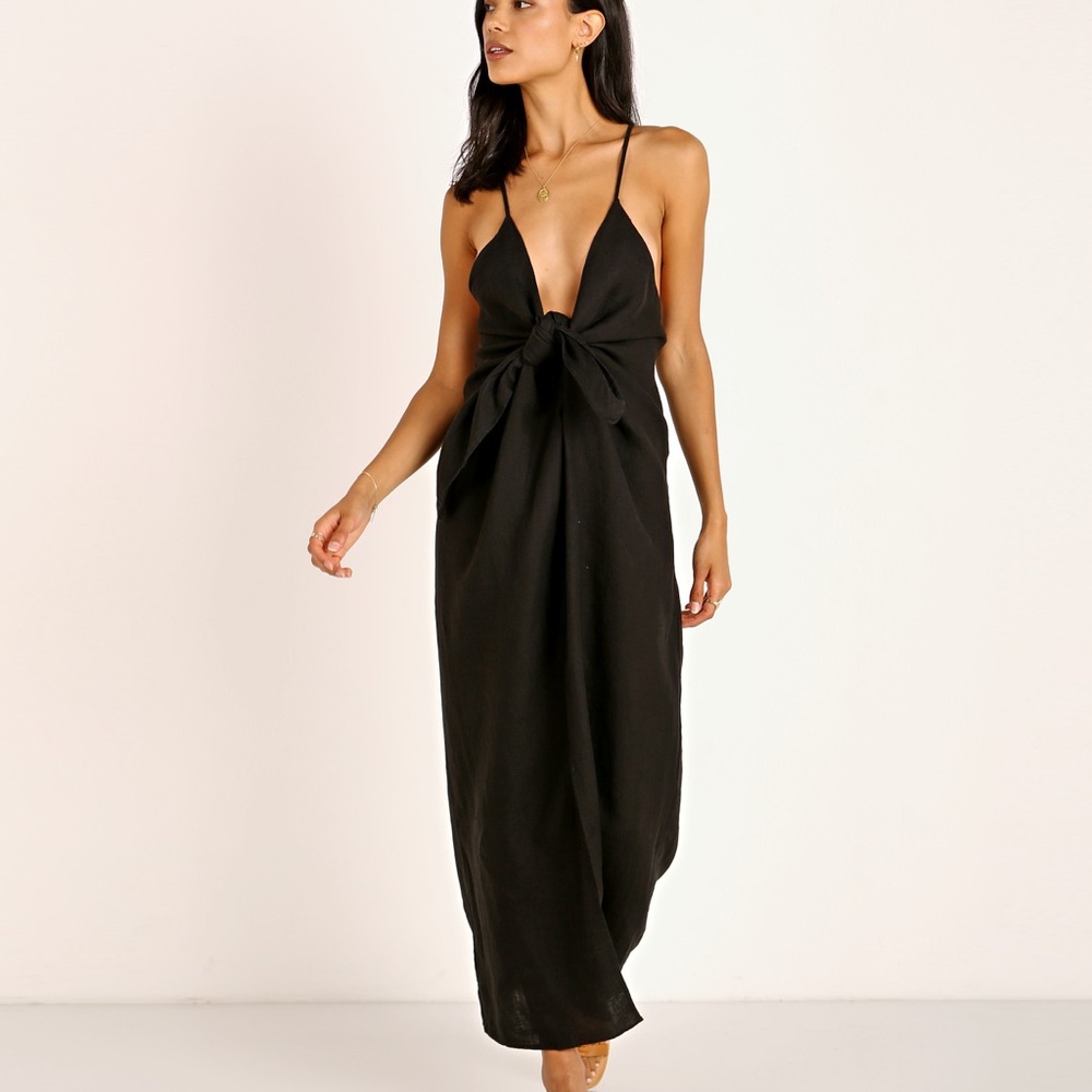 Mara Hoffman linen Lolita dress